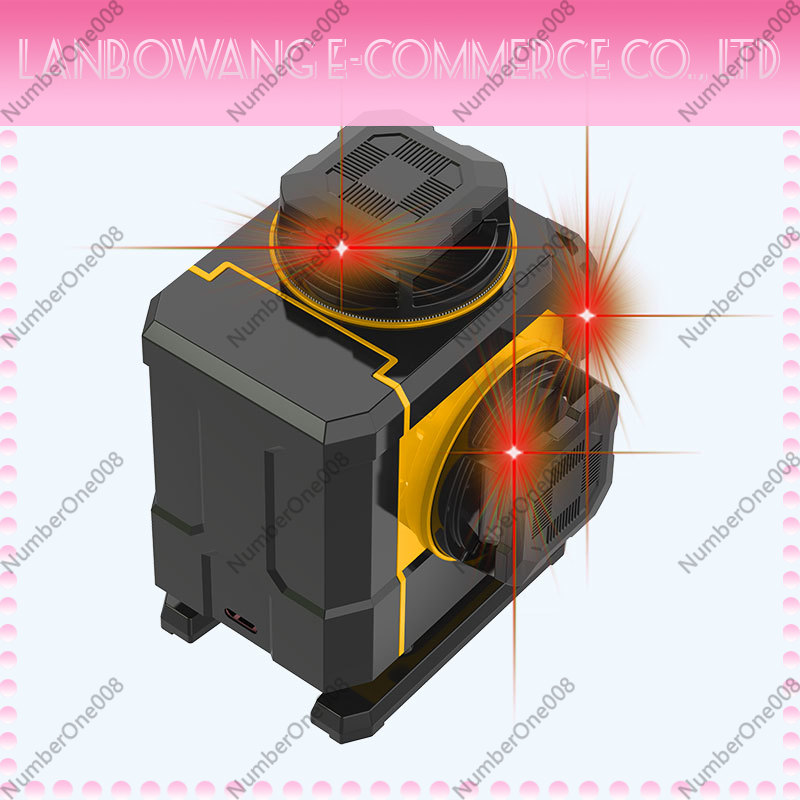 Level Laser Line - Mini Leveler Red 12/8-Line Laser Level,