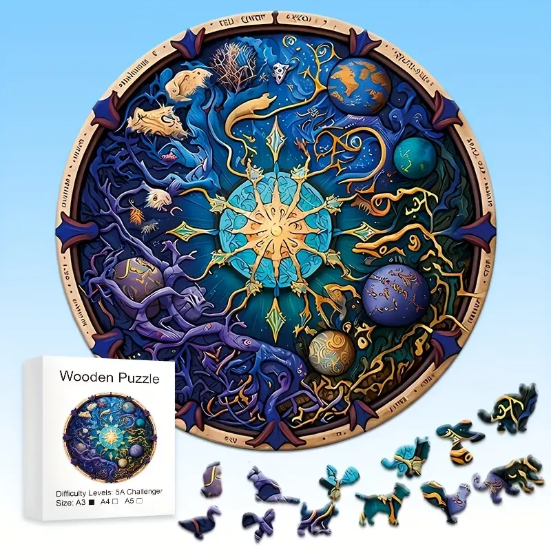 Wooden Jigsaw Puzzles for Adul - Home Improvement Kids บทวิจารณ์และราคา
