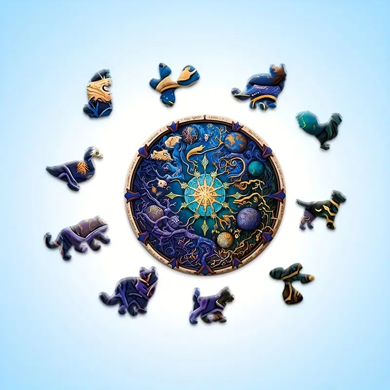Wooden Jigsaw Puzzles for Adul - Home Improvement Kids บทวิจารณ์และราคา