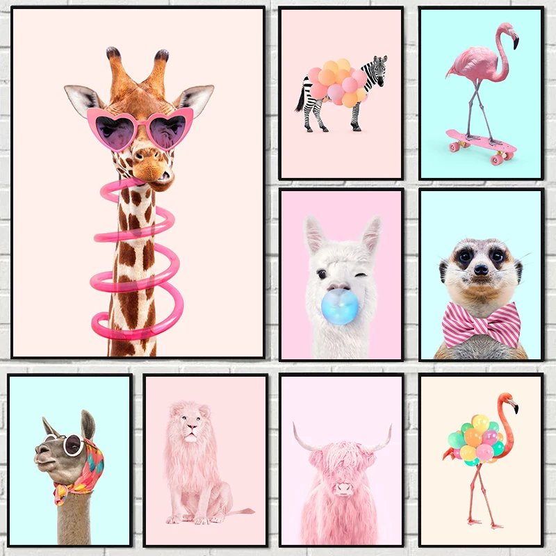 Funny Fashion Giraffe Zebra Fl - Home Improvement Kids บทวิจารณ์และราคา