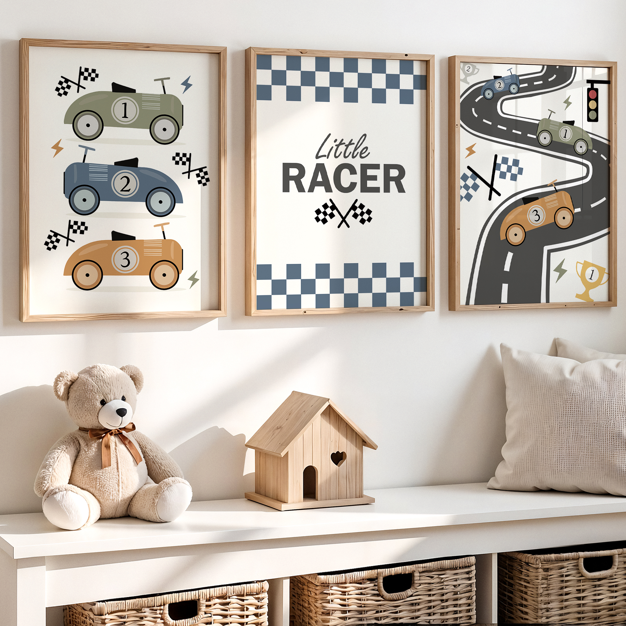 3pcs Minimalist,Cartoon Car Ra - Home Improvement Kids บทวิจารณ์และราคา