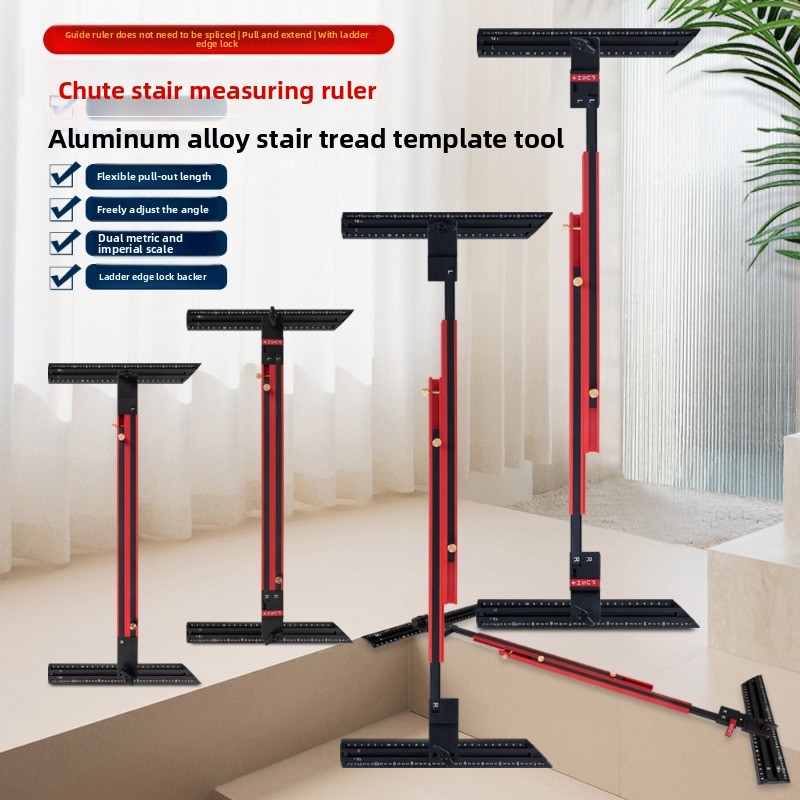 Aluminum Alloy Stair Ruler,Hig - Home Improvement Us บทวิจารณ์และราคา
