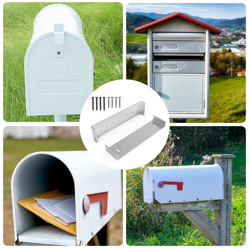Mailbox Post Kit 2 Pieces Alum - Home Improvement Us บทวิจารณ์และราคา