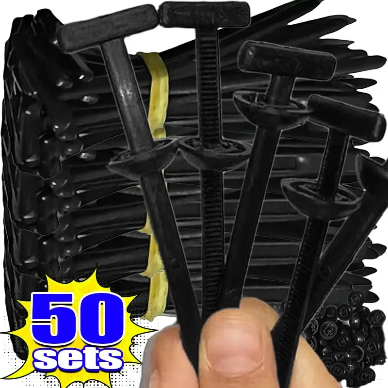 Nylon No-Drill Cable Ties Fast - Home Improvement Us บทวิจารณ์และราคา