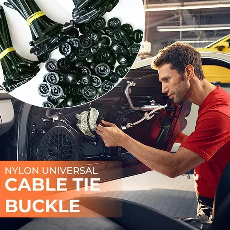 Nylon No-Drill Cable Ties Fast - Home Improvement Us บทวิจารณ์และราคา