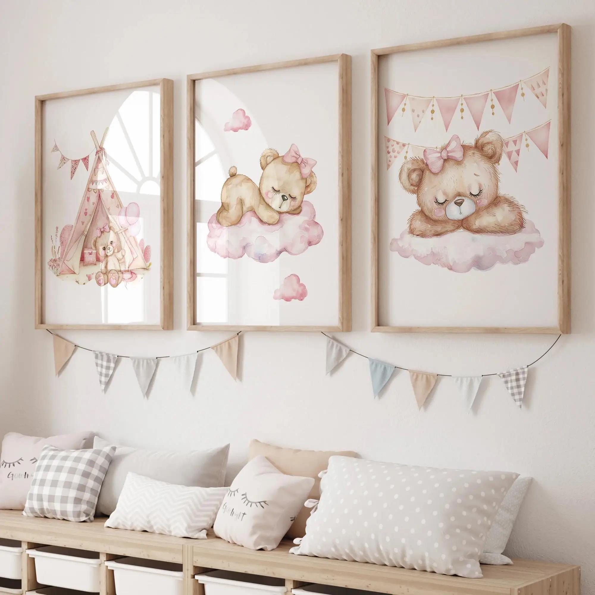 Pink Dream Bear Carousel Tent  - Home Improvement Kids บทวิจารณ์และราคา