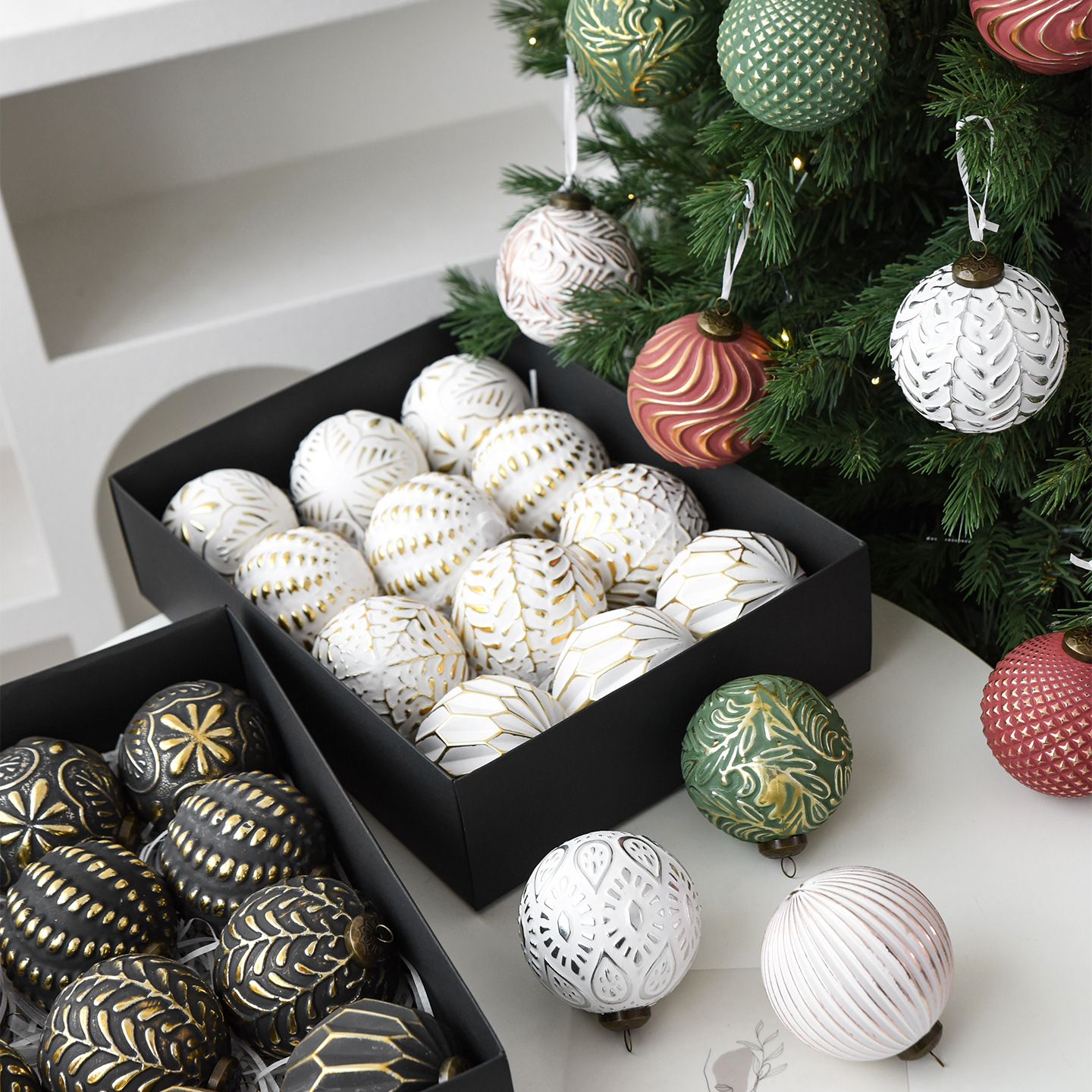 Hand Painted Xmas Balls Hand P - Home Improvement Store บทวิจารณ์และราคา