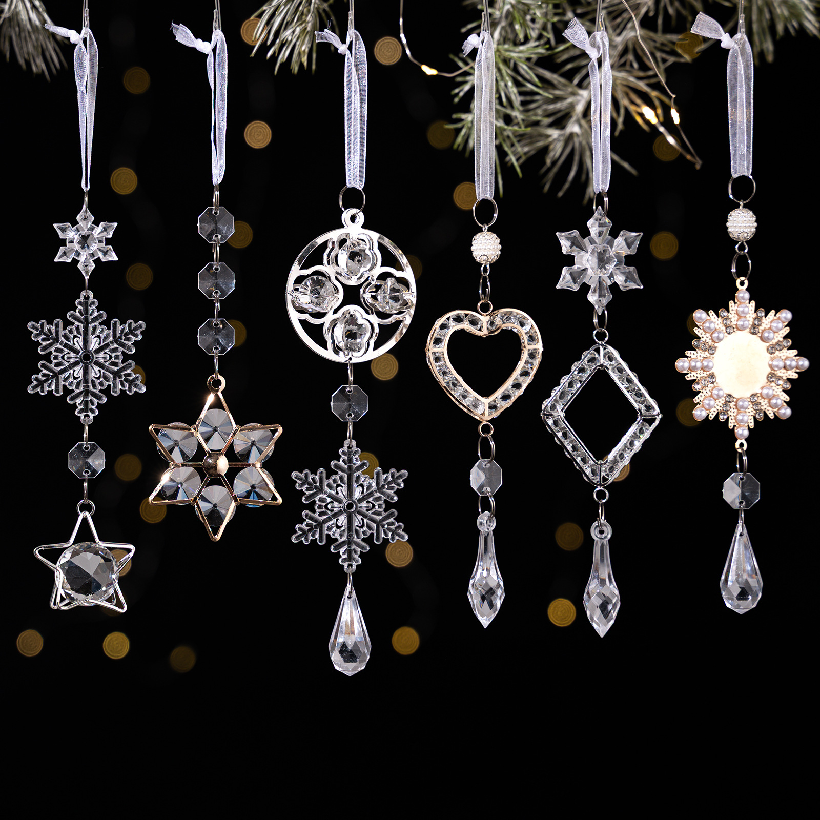 Snowflake Hanging Pendant  Ice - Home Improvement Store บทวิจารณ์และราคา