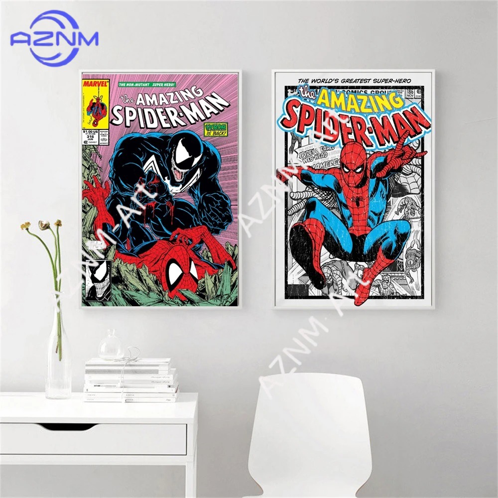 Movie Poster Superhero Canvas  - Home Improvement Kids บทวิจารณ์และราคา