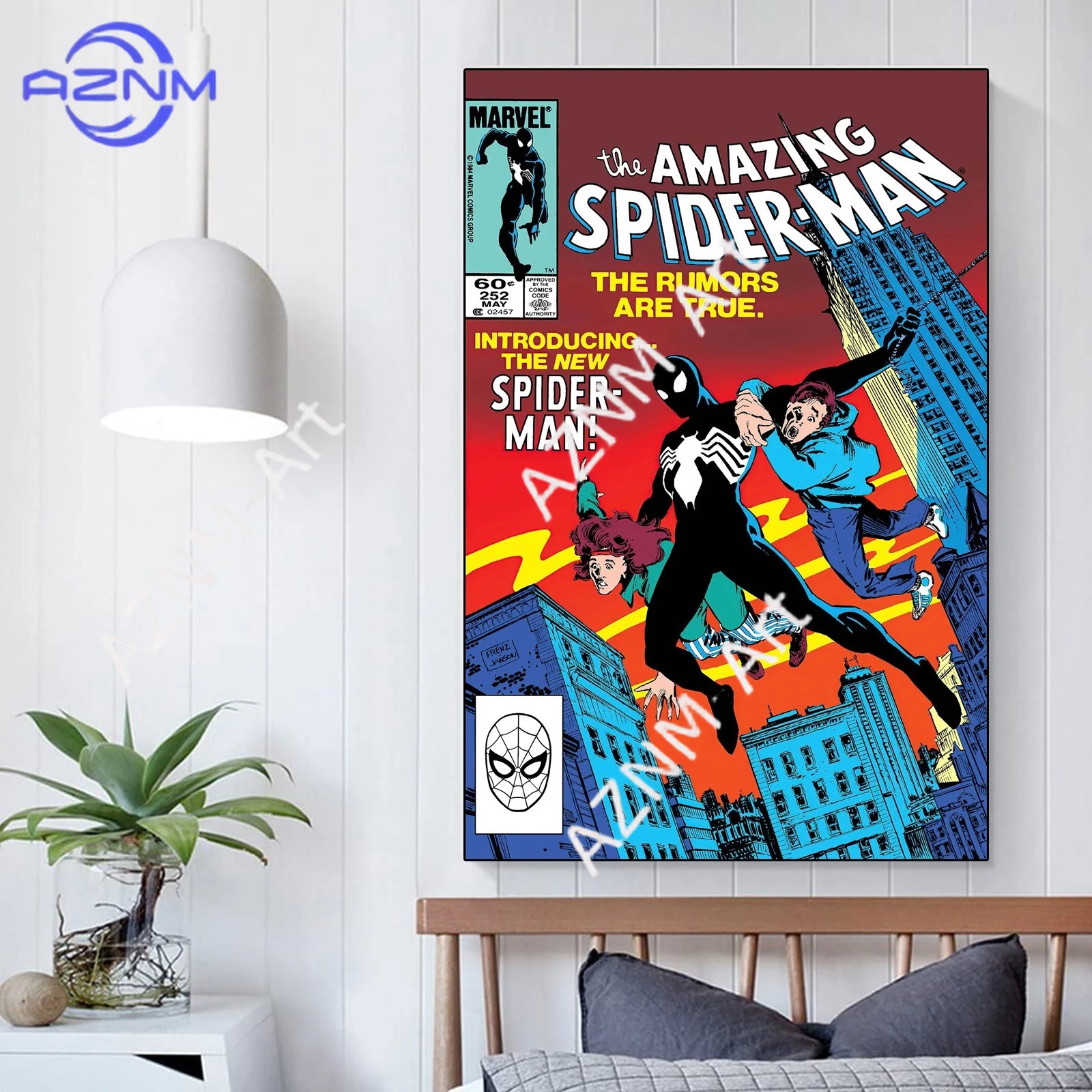Movie Poster Superhero Canvas  - Home Improvement Kids บทวิจารณ์และราคา
