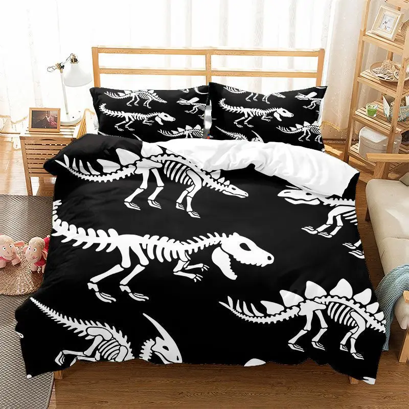 Roar Dinosaur Skeleton Bedding - Home Improvement Kids บทวิจารณ์และราคา