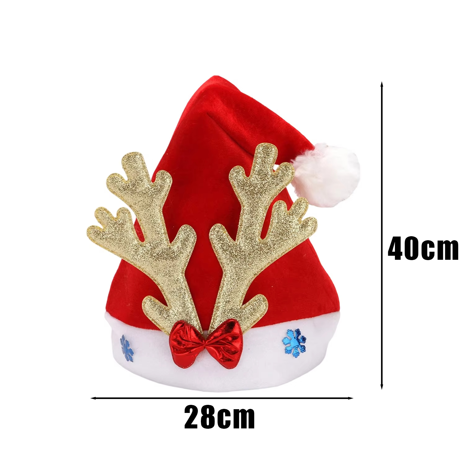 Deer Antler Hat Snowflake Chri - Home Improvement Store บทวิจารณ์และราคา